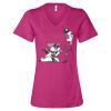 Women’s Relaxed Jersey V-Neck Tee Thumbnail