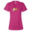 Women’s Relaxed Jersey V-Neck Tee Thumbnail