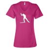 Women’s Relaxed Jersey V-Neck Tee Thumbnail