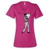 Women’s Relaxed Jersey V-Neck Tee Thumbnail