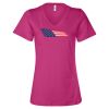 Women’s Relaxed Jersey V-Neck Tee Thumbnail