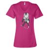 Women’s Relaxed Jersey V-Neck Tee Thumbnail
