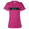 Women’s Relaxed Jersey V-Neck Tee Thumbnail
