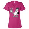 Women’s Relaxed Jersey V-Neck Tee Thumbnail