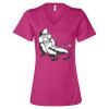 Women’s Relaxed Jersey V-Neck Tee Thumbnail