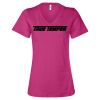 Women’s Relaxed Jersey V-Neck Tee Thumbnail