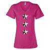 Women’s Relaxed Jersey V-Neck Tee Thumbnail