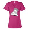 Women’s Relaxed Jersey V-Neck Tee Thumbnail