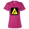 Women’s Relaxed Jersey V-Neck Tee Thumbnail