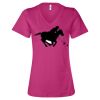 Women’s Relaxed Jersey V-Neck Tee Thumbnail