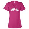 Women’s Relaxed Jersey V-Neck Tee Thumbnail