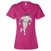 Women’s Relaxed Jersey V-Neck Tee Thumbnail