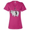 Women’s Relaxed Jersey V-Neck Tee Thumbnail