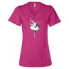 Women’s Relaxed Jersey V-Neck Tee Thumbnail