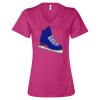 Women’s Relaxed Jersey V-Neck Tee Thumbnail