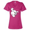 Women’s Relaxed Jersey V-Neck Tee Thumbnail