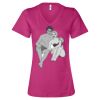 Women’s Relaxed Jersey V-Neck Tee Thumbnail