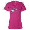 Women’s Relaxed Jersey V-Neck Tee Thumbnail
