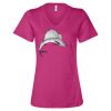 Women’s Relaxed Jersey V-Neck Tee Thumbnail