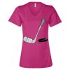 Women’s Relaxed Jersey V-Neck Tee Thumbnail