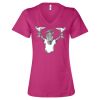 Women’s Relaxed Jersey V-Neck Tee Thumbnail