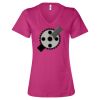 Women’s Relaxed Jersey V-Neck Tee Thumbnail