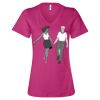 Women’s Relaxed Jersey V-Neck Tee Thumbnail