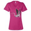 Women’s Relaxed Jersey V-Neck Tee Thumbnail