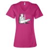 Women’s Relaxed Jersey V-Neck Tee Thumbnail