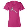 Women’s Relaxed Jersey V-Neck Tee Thumbnail