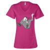 Women’s Relaxed Jersey V-Neck Tee Thumbnail