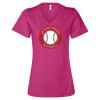 Women’s Relaxed Jersey V-Neck Tee Thumbnail