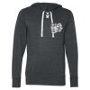 Unisex Jersey Sport Lace Hooded Pullover Thumbnail