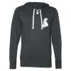 Unisex Jersey Sport Lace Hooded Pullover Thumbnail