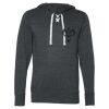 Unisex Jersey Sport Lace Hooded Pullover Thumbnail
