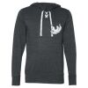 Unisex Jersey Sport Lace Hooded Pullover Thumbnail