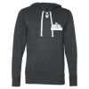 Unisex Jersey Sport Lace Hooded Pullover Thumbnail