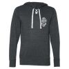 Unisex Jersey Sport Lace Hooded Pullover Thumbnail