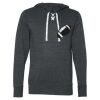 Unisex Jersey Sport Lace Hooded Pullover Thumbnail