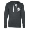 Unisex Jersey Sport Lace Hooded Pullover Thumbnail