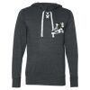 Unisex Jersey Sport Lace Hooded Pullover Thumbnail