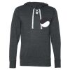 Unisex Jersey Sport Lace Hooded Pullover Thumbnail