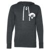 Unisex Jersey Sport Lace Hooded Pullover Thumbnail