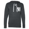 Unisex Jersey Sport Lace Hooded Pullover Thumbnail
