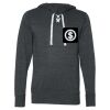 Unisex Jersey Sport Lace Hooded Pullover Thumbnail