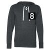 Unisex Jersey Sport Lace Hooded Pullover Thumbnail