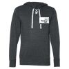 Unisex Jersey Sport Lace Hooded Pullover Thumbnail