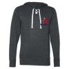 Unisex Jersey Sport Lace Hooded Pullover Thumbnail