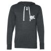 Unisex Jersey Sport Lace Hooded Pullover Thumbnail