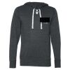 Unisex Jersey Sport Lace Hooded Pullover Thumbnail